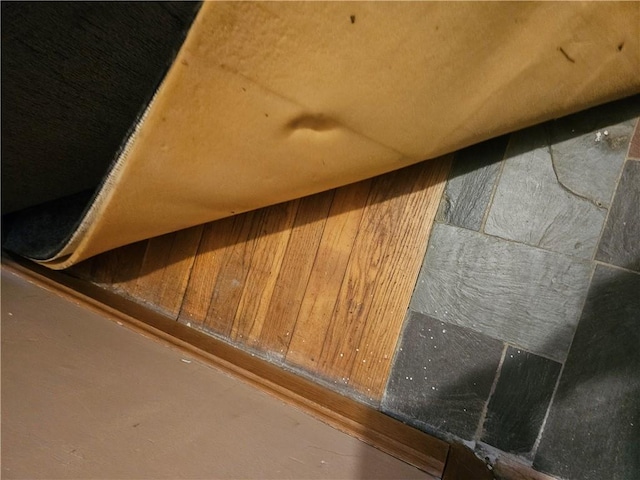 interior details featuring concrete floors