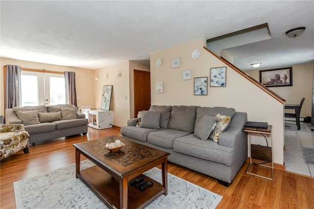 23 Oak Grove Blvd, North Providence, RI 02911 - living room featuring wood finished floors