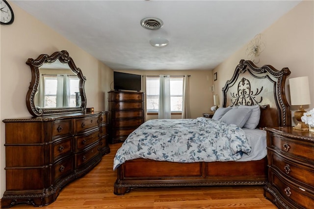 23 Oak Grove Blvd, North Providence, RI 02911 - bedroom with visible vents and light wood-type flooring