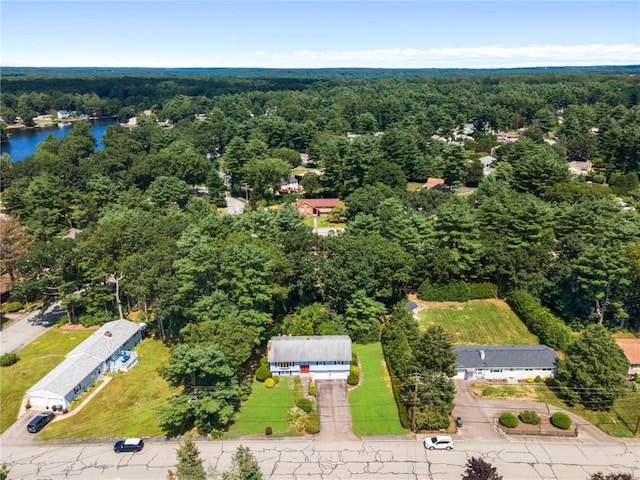 49 Magnolia Ln, Coventry, RI 02816 - bird's eye view with a water view and a forest view