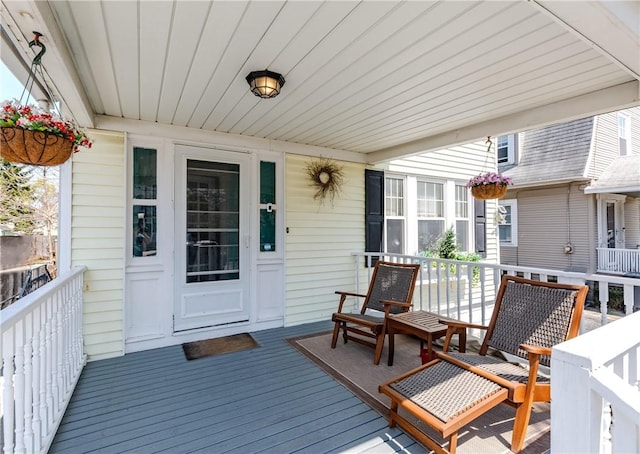 view of deck