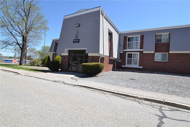 300 Smithfield Rd Unit P1-1, Providence, RI 02904 - view of front facade featuring brick siding