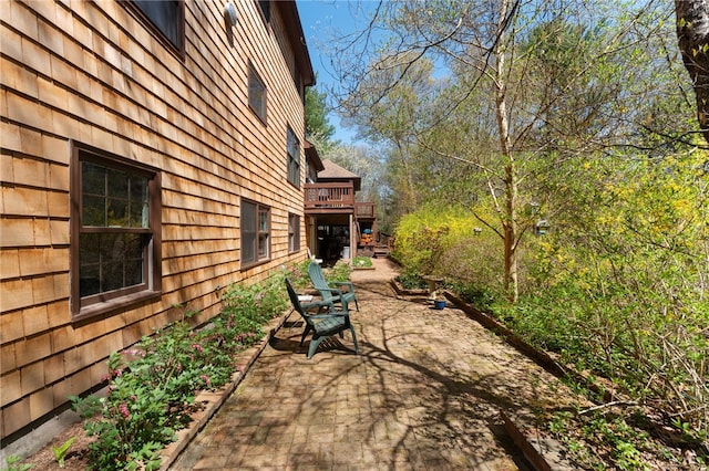 29 Howard Ave, Scituate, RI 02831 - view of patio featuring a deck