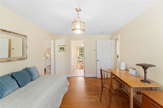 29 Howard Ave, Scituate, RI 02831 - bedroom featuring baseboards and light wood-style floors