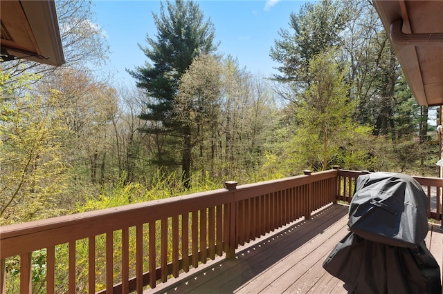 29 Howard Ave, Scituate, RI 02831 - view of wooden terrace