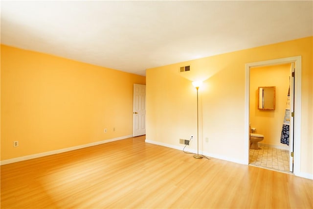 51 Scenic Dr, West Warwick, RI 02893 - empty room with baseboards, light wood-type flooring, and visible vents