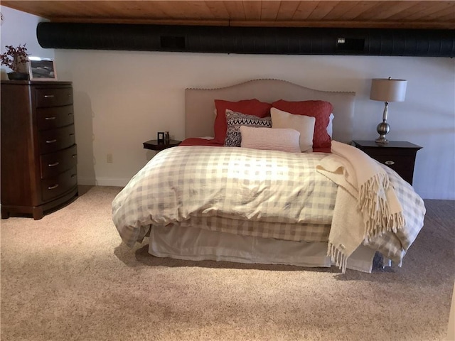 1 Tupperware Dr Unit 233, North Smithfield, RI 02896 - carpeted bedroom with wood ceiling