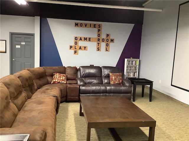 1 Tupperware Dr Unit 233, North Smithfield, RI 02896 - living area with light carpet and baseboards