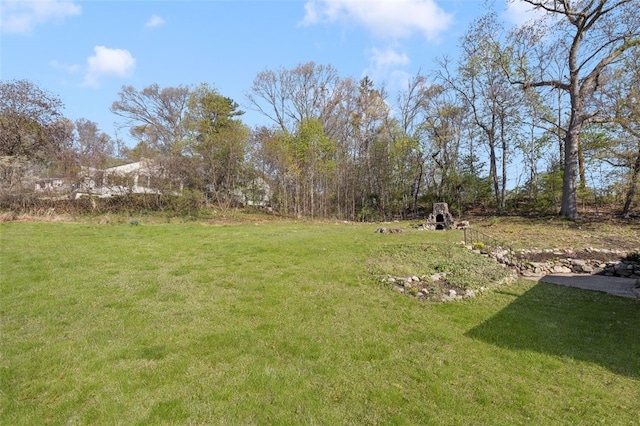 view of yard