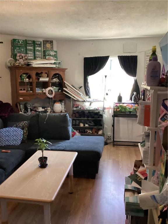 446 Carrington Ave, Woonsocket, RI 02895 - living room with wood finished floors