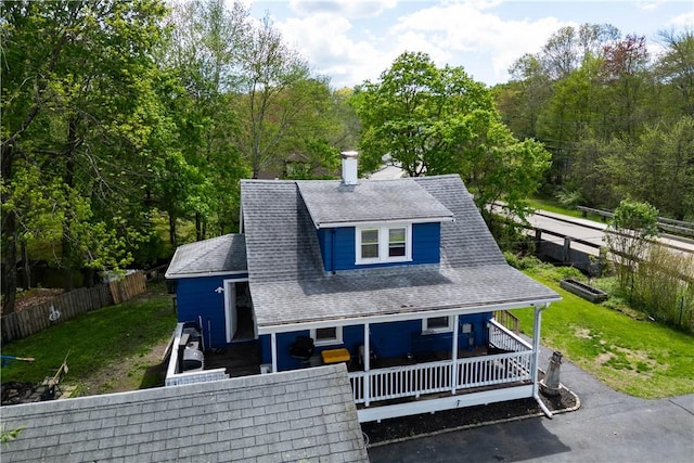 71 Centennial St, Burrillville, RI 02859 - view of front of home with a porch