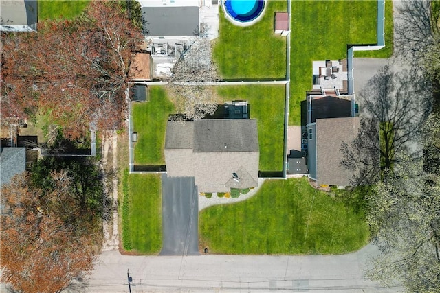 drone / aerial view