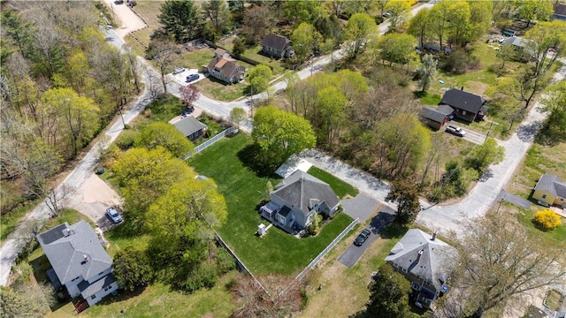 120 Columbia Heights Rd Unit 1, Charlestown, RI 02813 - drone / aerial view with a residential view
