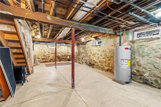 120 Columbia Heights Rd Unit 1, Charlestown, RI 02813 - below grade area featuring water heater