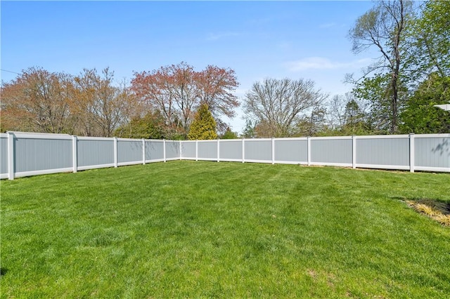 120 Columbia Heights Rd Unit 1, Charlestown, RI 02813 - view of yard featuring a fenced backyard