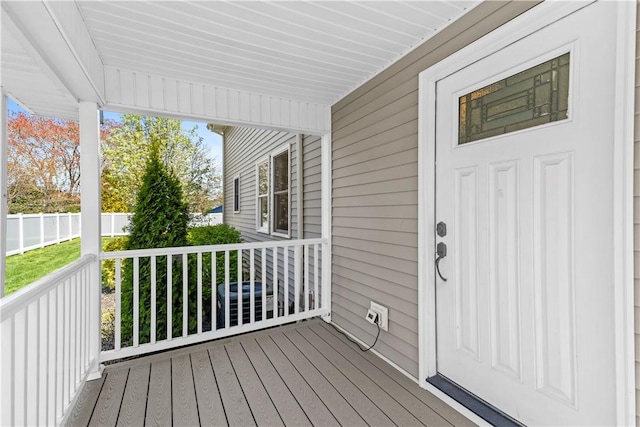 120 Columbia Heights Rd Unit 1, Charlestown, RI 02813 - view of wooden deck