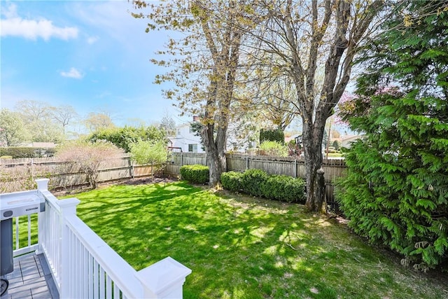170 Summit Dr, Cranston, RI 02920 - view of yard featuring a fenced backyard