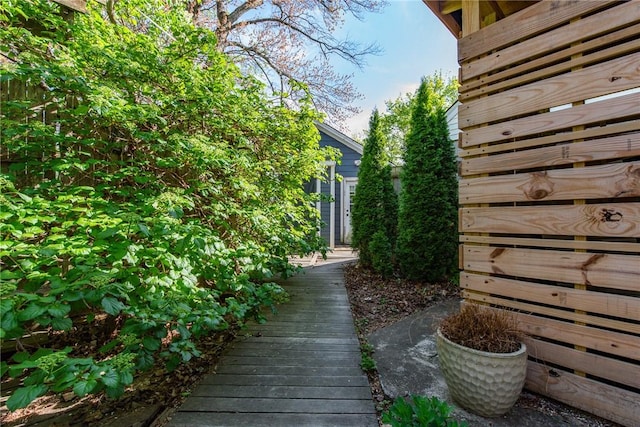 view of property exterior