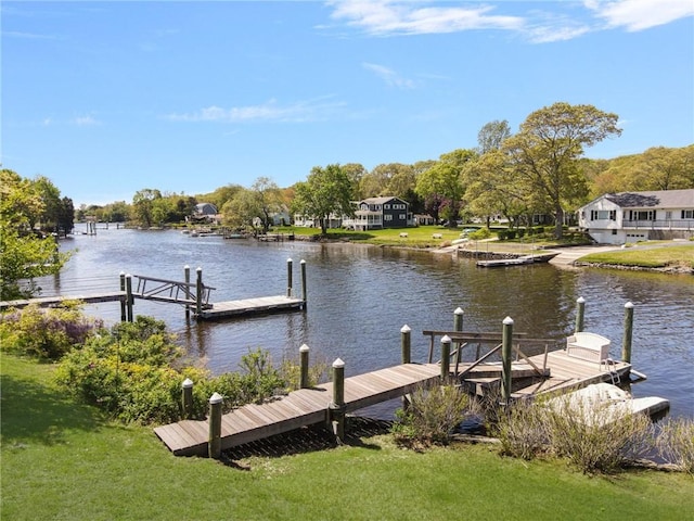 106 N River Dr, Narragansett, RI 02882 - dock with a water view