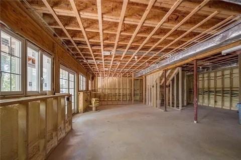 70 Shady Ln, Burrillville, RI 02859 - misc room featuring unfinished concrete floors