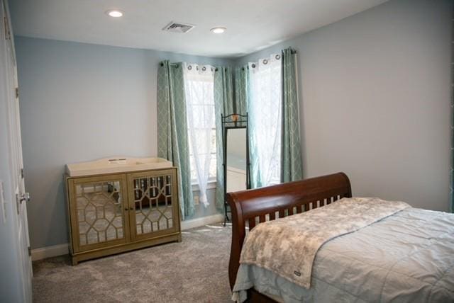 70 Shady Ln, Burrillville, RI 02859 - carpeted bedroom with baseboards and recessed lighting