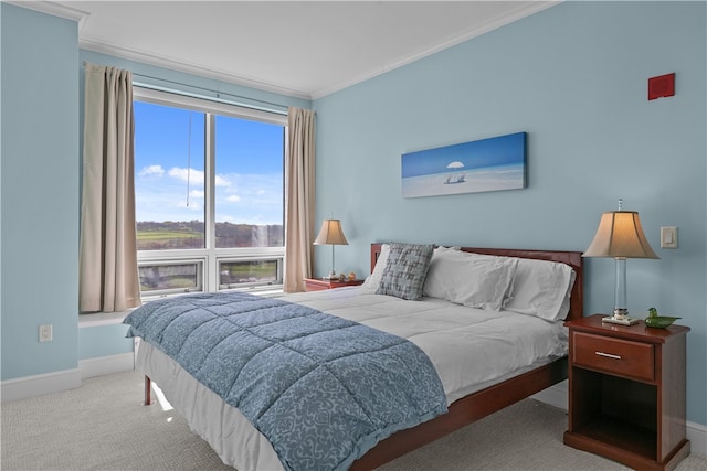 1 Tower Dr Unit 1502, Portsmouth, RI 02871 - carpeted bedroom with baseboards and crown molding