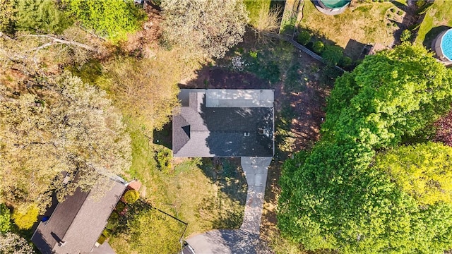 drone / aerial view