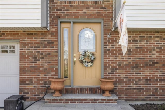 11 Renfrew Ave, Middletown, RI 02842 - property entrance with brick siding