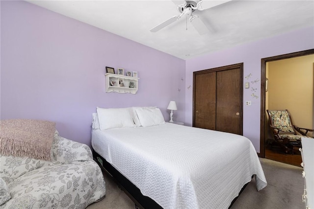 11 Renfrew Ave, Middletown, RI 02842 - bedroom with a closet and a ceiling fan