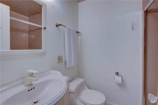23 Pine Top Rd, Barrington, RI 02806 - bathroom featuring a shower with door