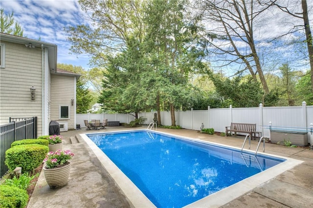 23 Pine Top Rd, Barrington, RI 02806 - view of pool with a patio and a fenced backyard