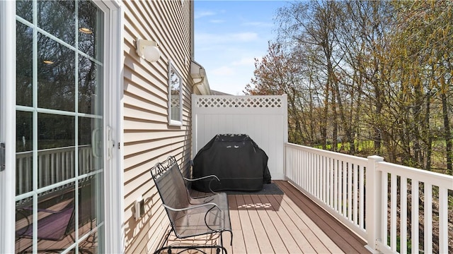 view of deck