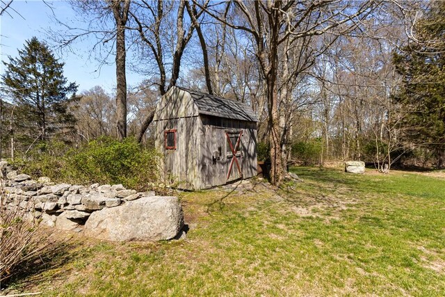 386 Stone Church Rd, Tiverton, RI 02878 - view of shed