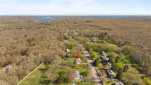 386 Stone Church Rd, Tiverton, RI 02878 - bird's eye view of a forest