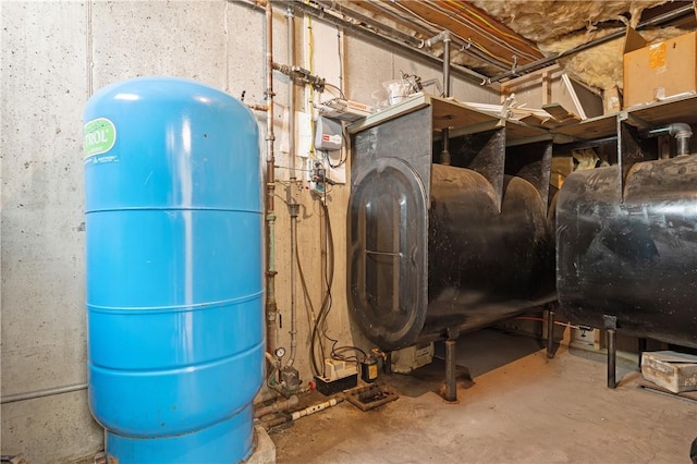 825 Woonsocket Hill Rd, North Smithfield, RI 02896 - utility room featuring heating fuel