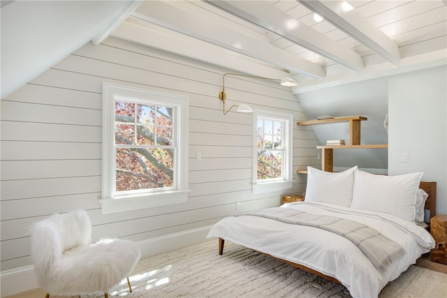 349 Wayland Ave, Providence, RI 02906 - bedroom with wood walls