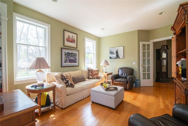 27 Tom Harvey Rd, Westerly, RI 02891 - living area featuring light wood finished floors and recessed lighting