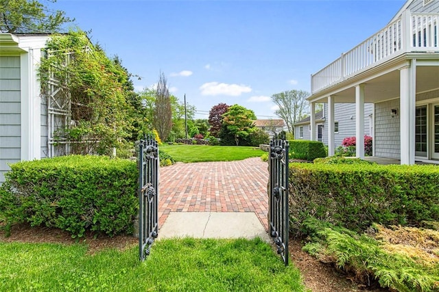 28 Potter Hill Rd, Westerly, RI 02891 - gate with a lawn
