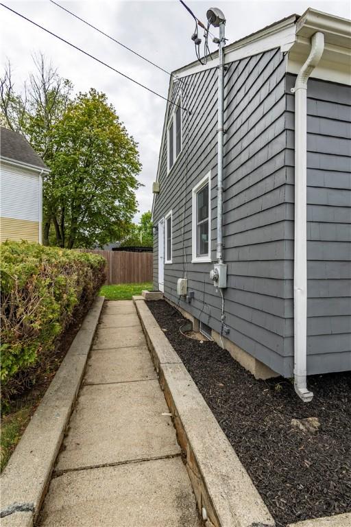 2 King St, Johnston, RI 02919 - view of property exterior featuring fence