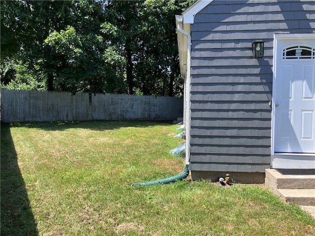 2 King St, Johnston, RI 02919 - view of yard featuring entry steps