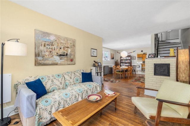 80 Wilcox Ave, Pawtucket, RI 02860 - living room featuring wood finished floors