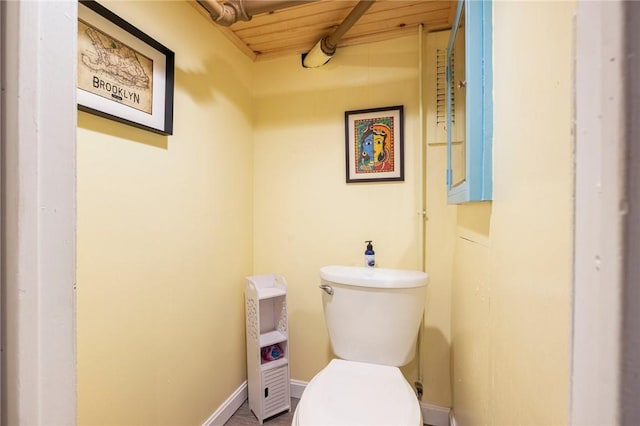 80 Wilcox Ave, Pawtucket, RI 02860 - bathroom featuring toilet and baseboards