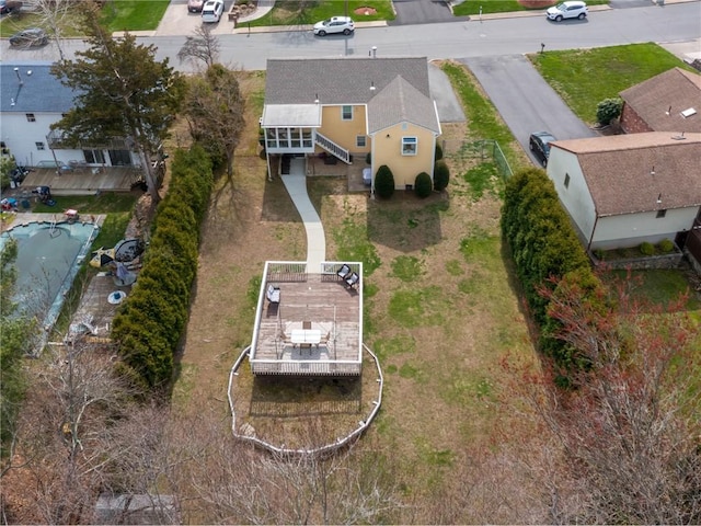 132 Elton Cir, Cranston, RI 02921 - aerial view