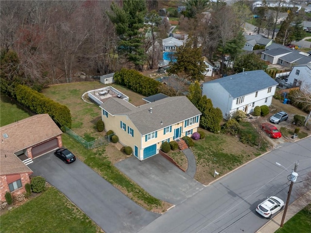 132 Elton Cir, Cranston, RI 02921 - drone / aerial view featuring a residential view