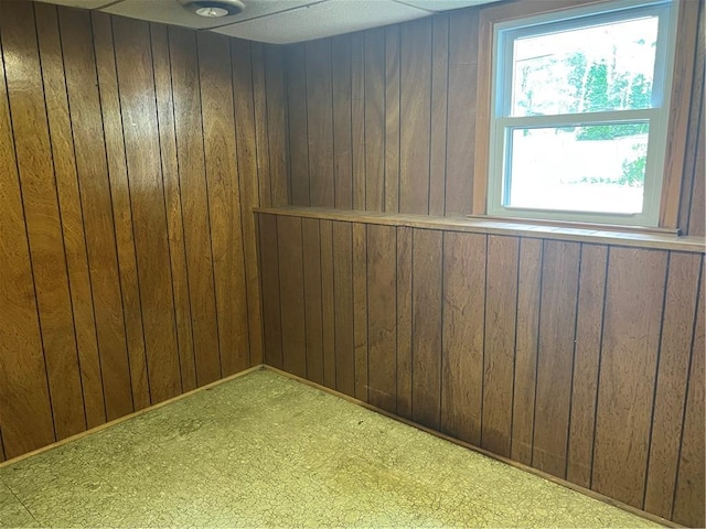 10 Lawnwood Rd, Coventry, RI 02816 - empty room with wood walls