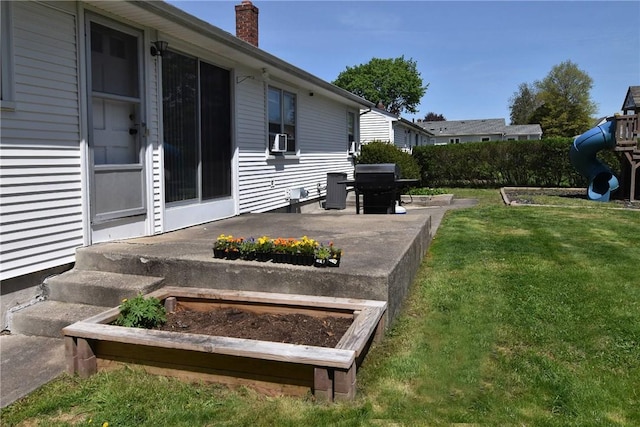 76 Oregon Ave, North Providence, RI 02911 - view of yard featuring a patio