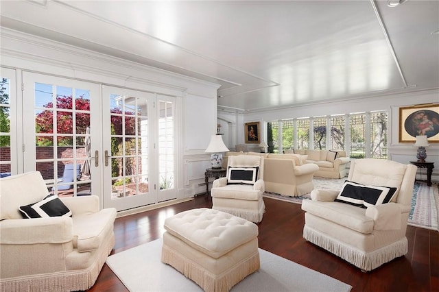 540 Blackstone Blvd, Providence, RI 02906 - sunroom / solarium featuring a baseboard radiator and french doors