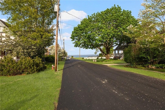view of road