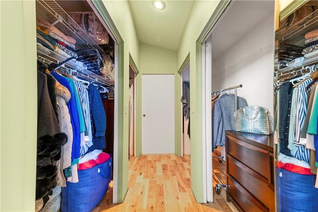 215 Rocky Point Ave, Warwick, RI 02889 - walk in closet featuring wood finished floors