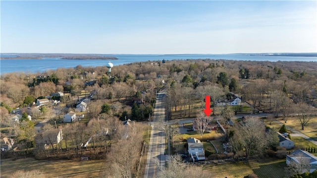 215 Rocky Point Ave, Warwick, RI 02889 - bird's eye view with a water view